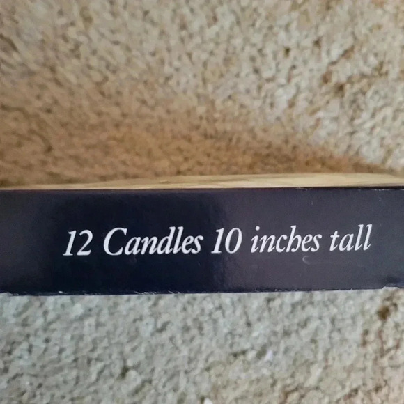 Vintage Colonial Candles of Cape Cod White Slim Tapers 10" Christmas - Picture 4 of 5